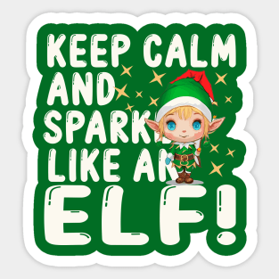 cute elf Sticker